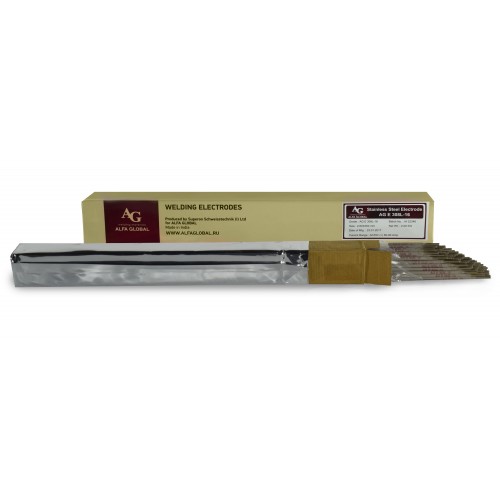 Электрод сварочный AG E 316L 16N 2,6x300 mm 2,0 kg